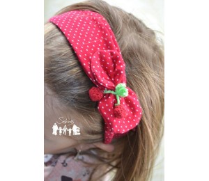 Stirnband Knöpfchen - Freebook von Feelini